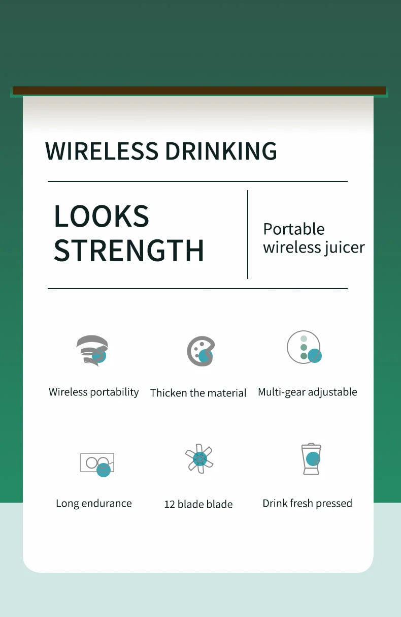 JuicePod Smart Portable Blender